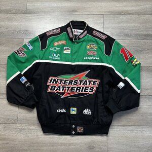 Chase Interstate Batteries NASCAR Racing JH Jacket L Bobby Labonte 18